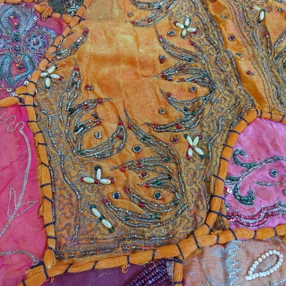 Colorful Wall Decor Hand Beaded Tapestry - Picture 6 of 14